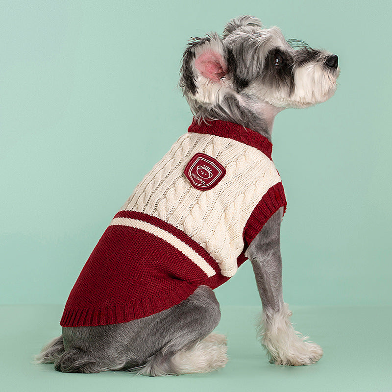 Academy Style Thickened Warm Stretch Dog Sweater