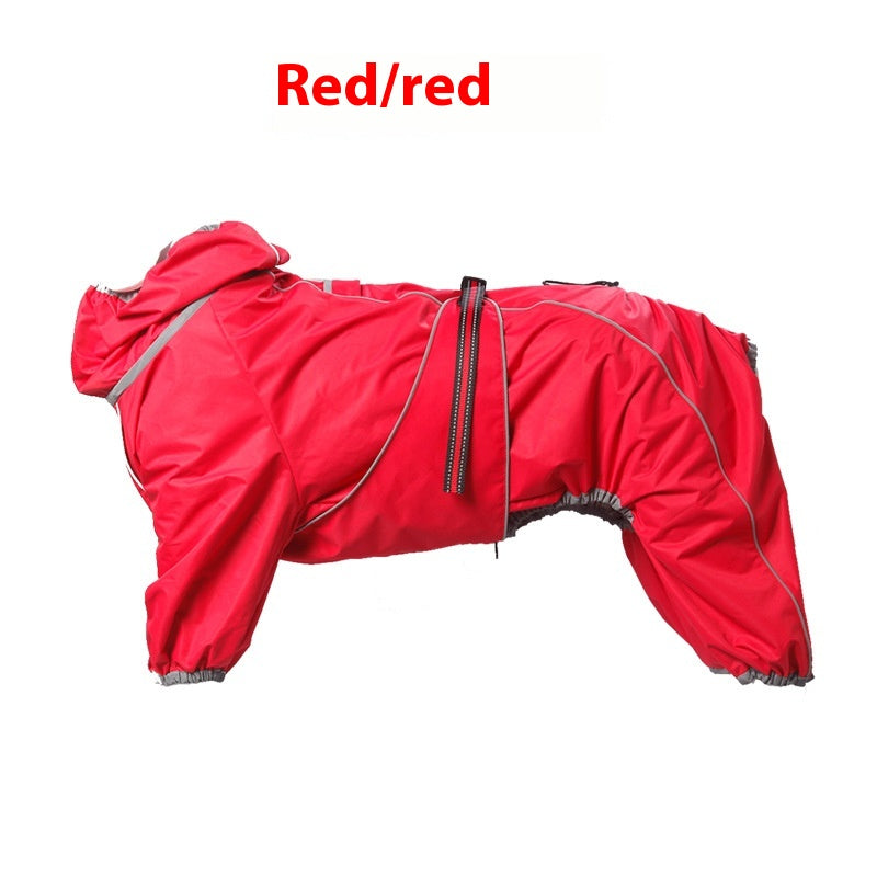 Cotton-Padded Warm Dog Shell Jacket