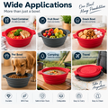 Collapsible Silicone Travel Food Bowl