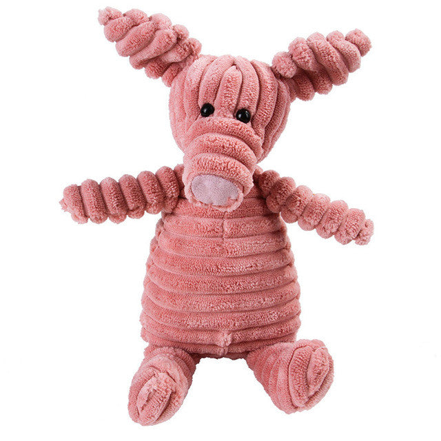 Vocal Animal Plush Dog Chew Toy