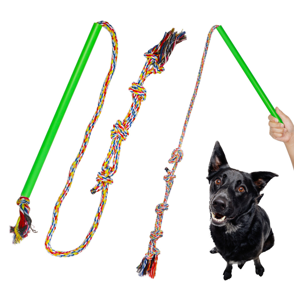 Cotton Rope Dog Training Pole