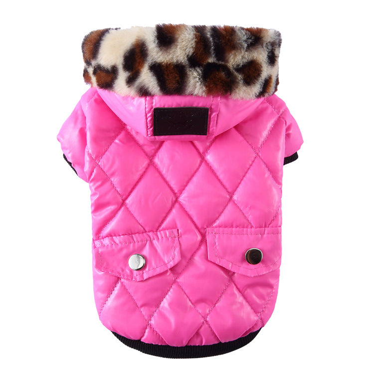 Zippered Pet Padded Clothes
