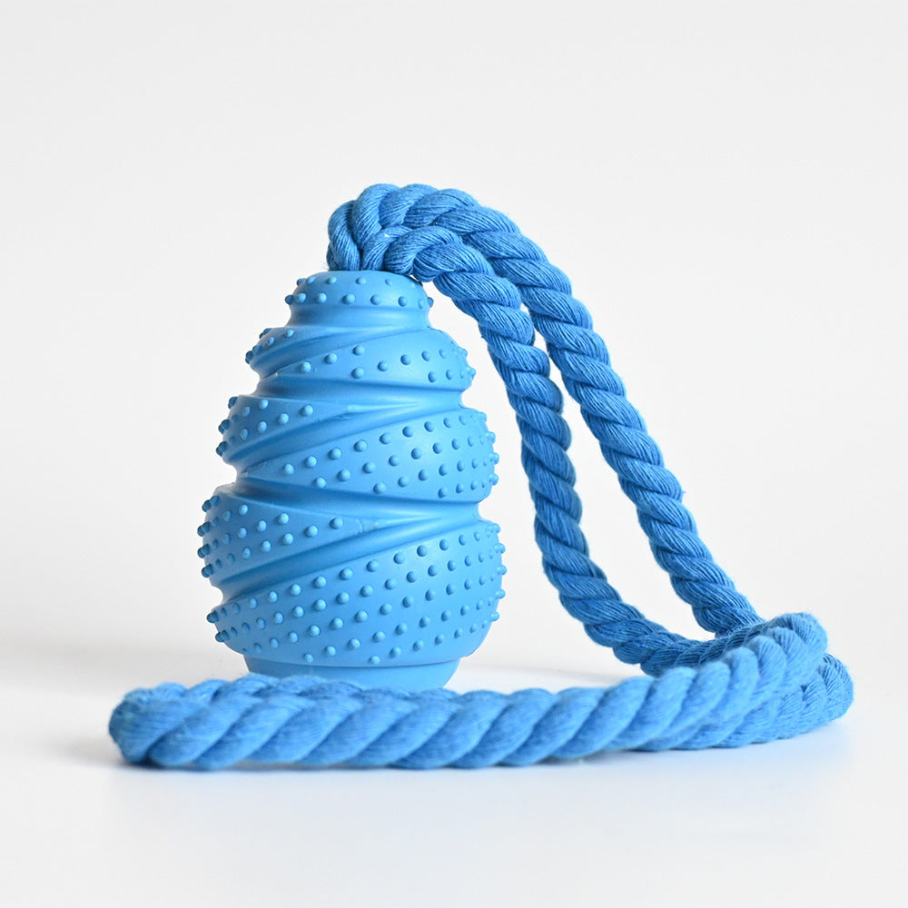 Rubber Treat-Dispensing Dog Toy