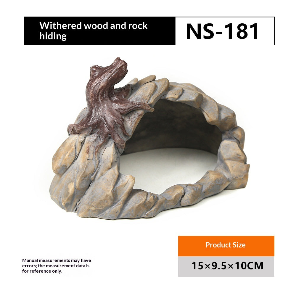 Resin Hideout with Water Basin Look