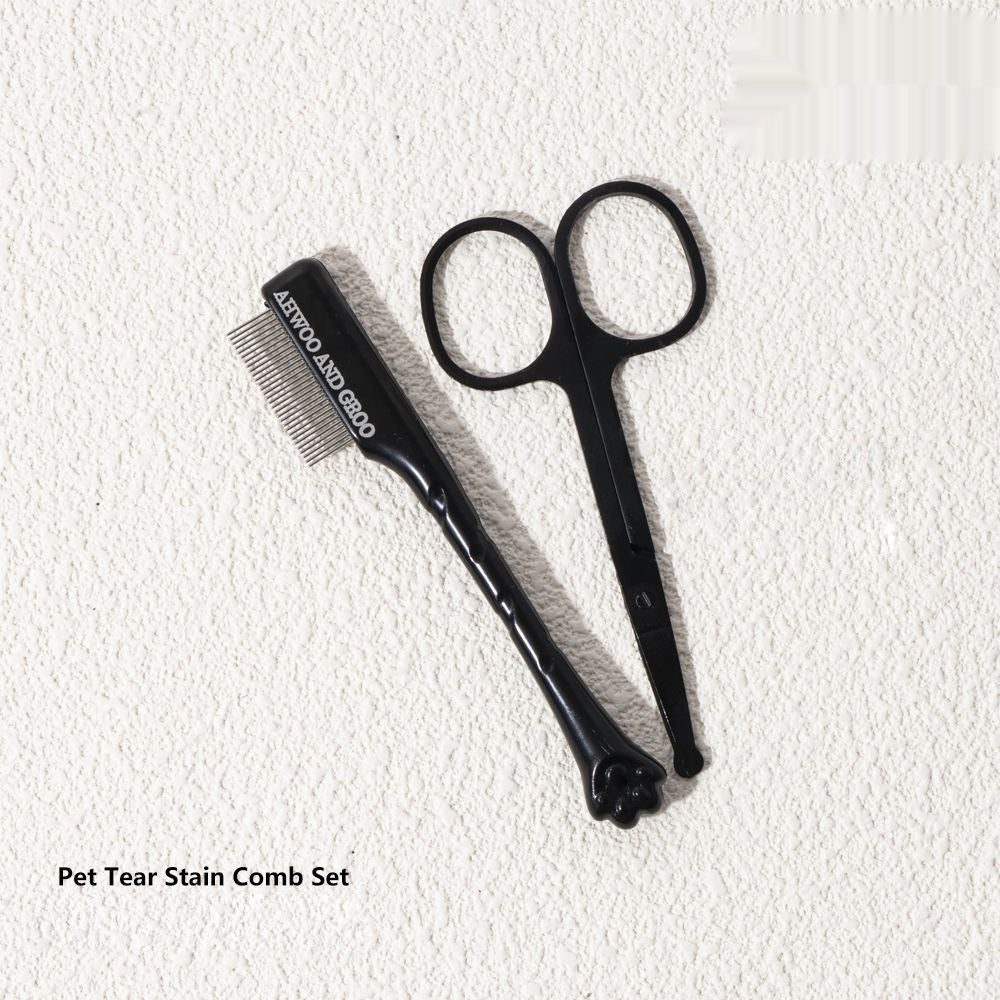 Comb Tear Stains Paint Pet