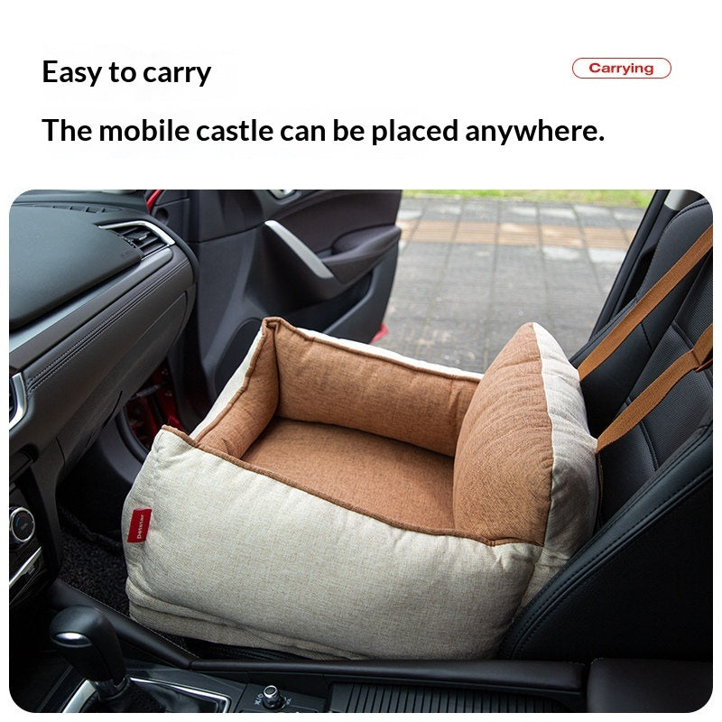 Small And Medium Dog Front Seat Cushion