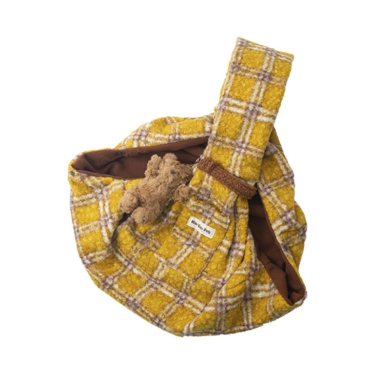 Portable Anti-Stress Pet Crossbody Backpack