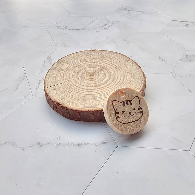 Double-Sided Dog ID Card Decoration
