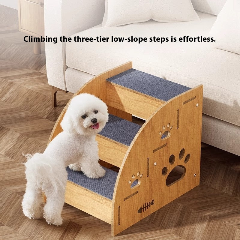 Pet Small Dog Anti-Skid Wear-Resistant Auxiliary Stairs