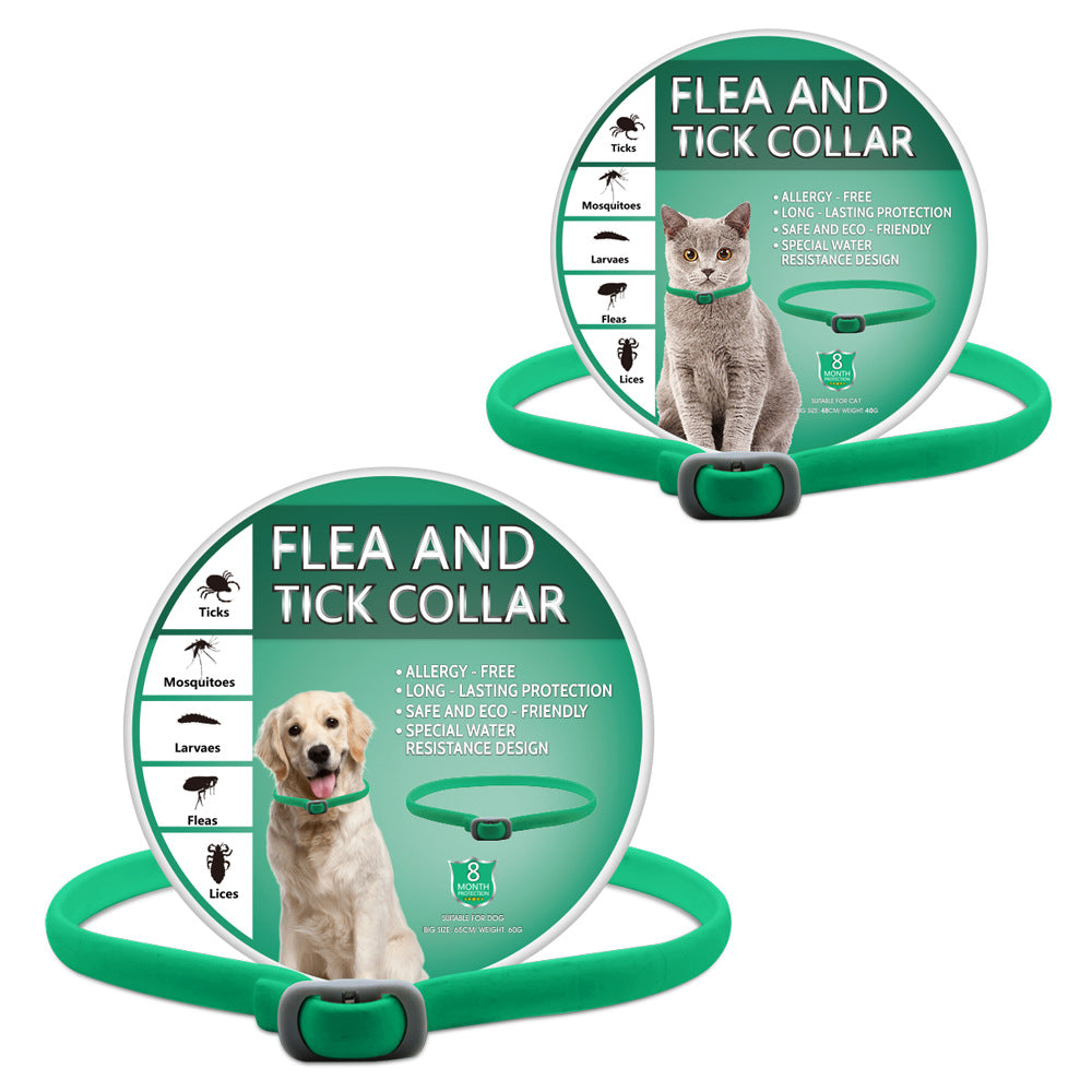 Mint Essential Oil Pet Insect Repellent Collar