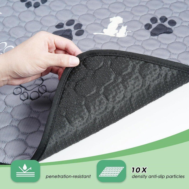 Pet Pee Pads Are Machine-Washable And Reusable
