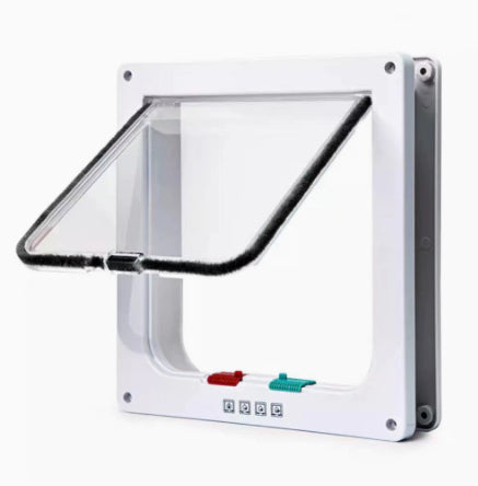Four-Way Lockable Pet Flap Door