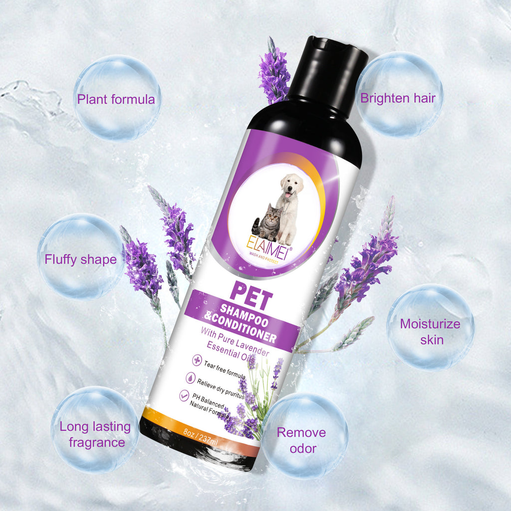 Two-In-One Anti-Hair Removal Pet Shampoo