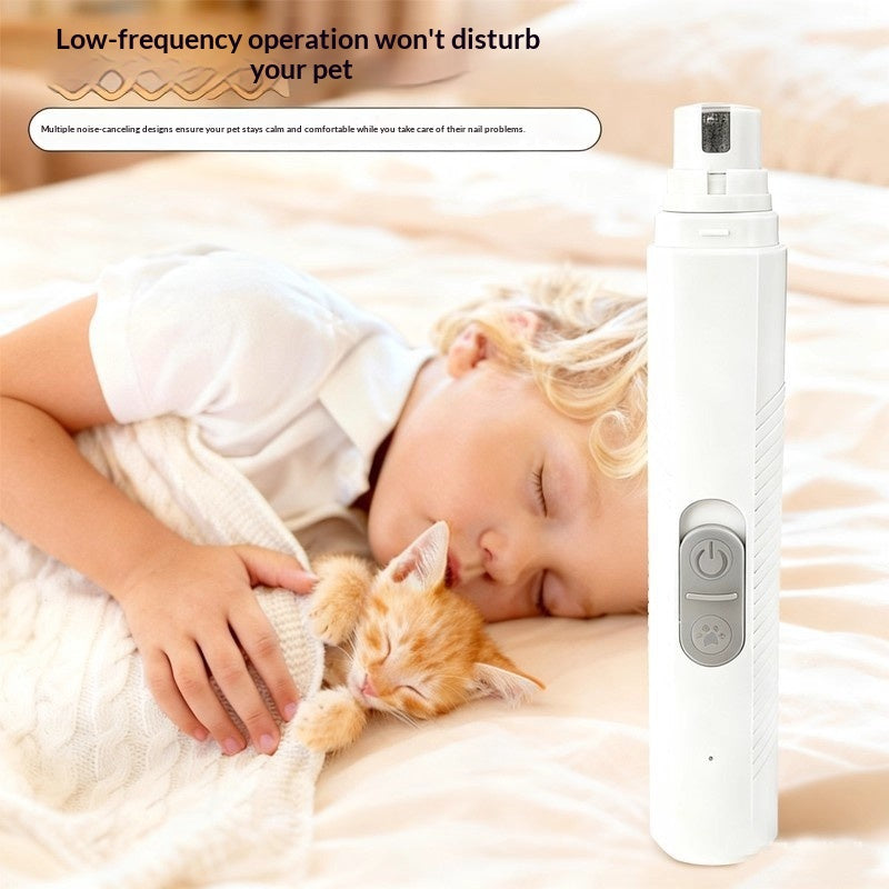 USB-Powered Electric Pet Nail Trimmer