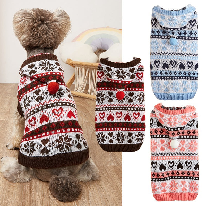 Warm Knitted Acrylic Dog Sweater