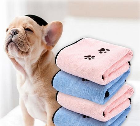 Printed Microfiber Dog Towel