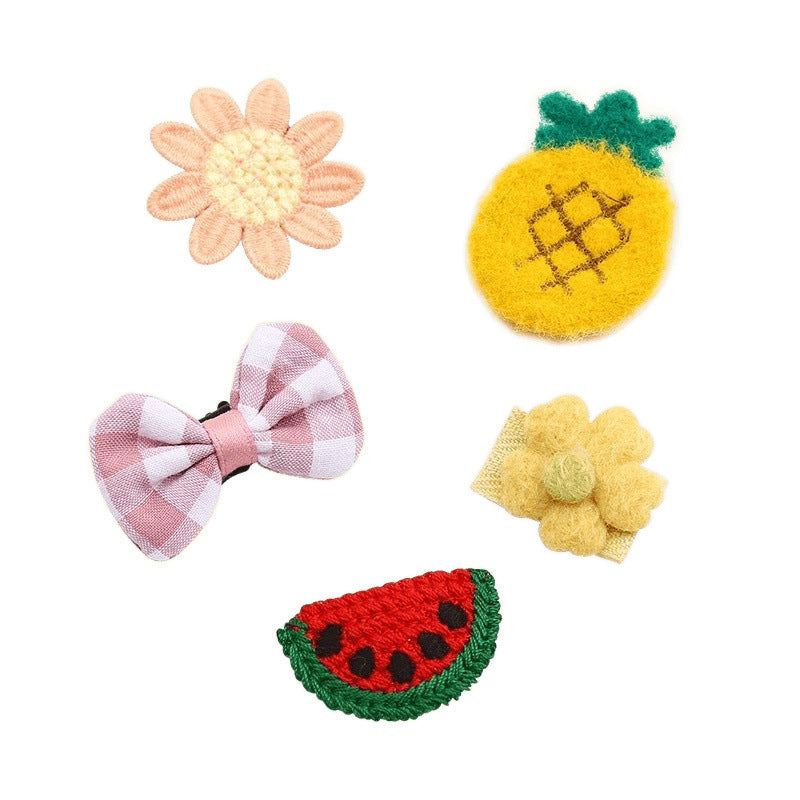 Portable Mini Cartoon Dog Hairpin