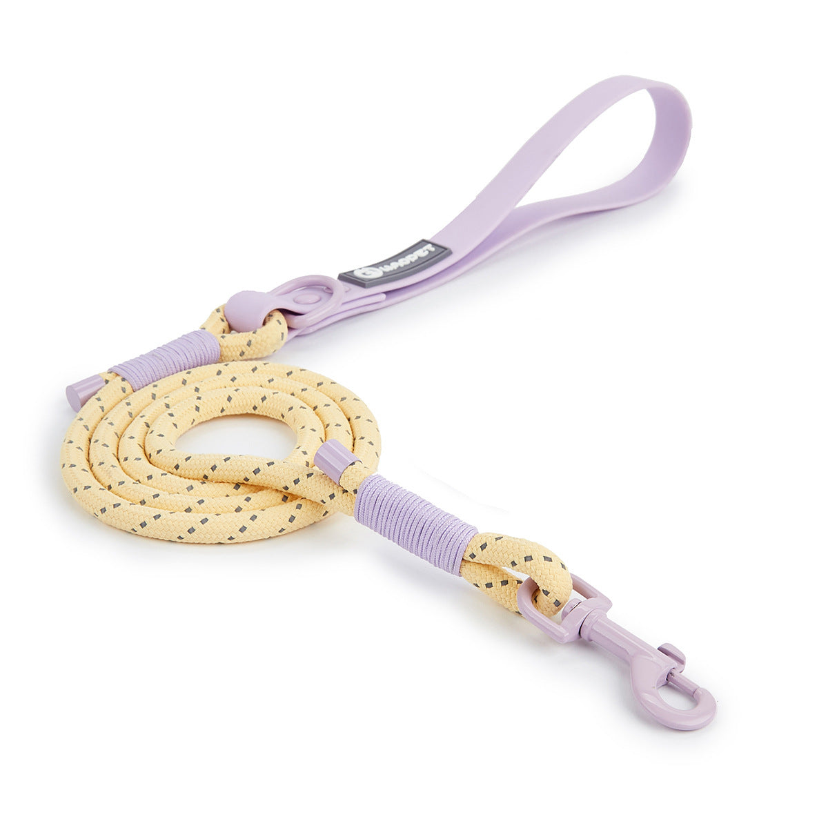 Solid Color Fashion Dog Hand Holding Rope Outdoor Dog Leash Pvc Pet Hand Holding Rope