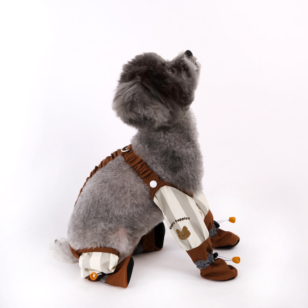Autumn Winter Dog Outing Jumpsuit