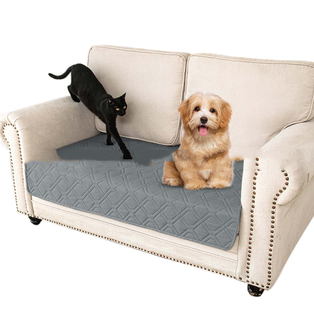 Contrast Color Double-Sided Waterproof Pet Sofa Cushion