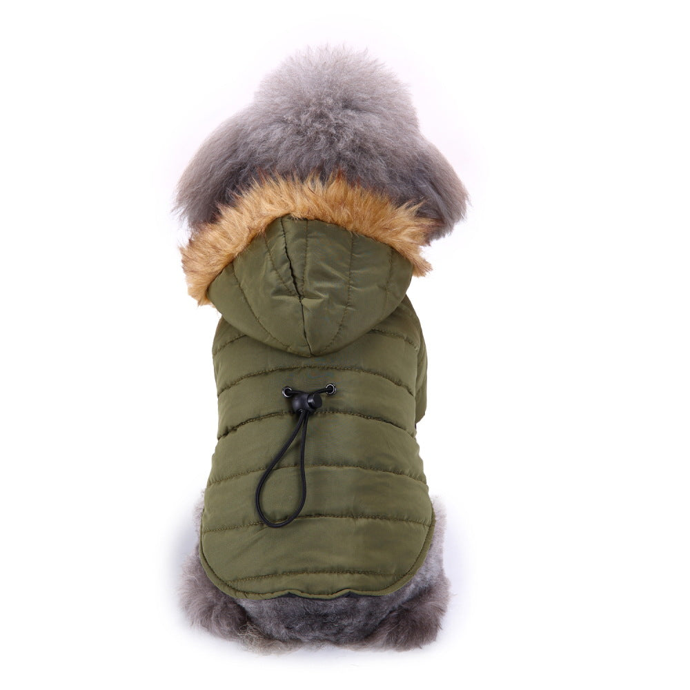 Reflective Cotton Dog Winter Coat