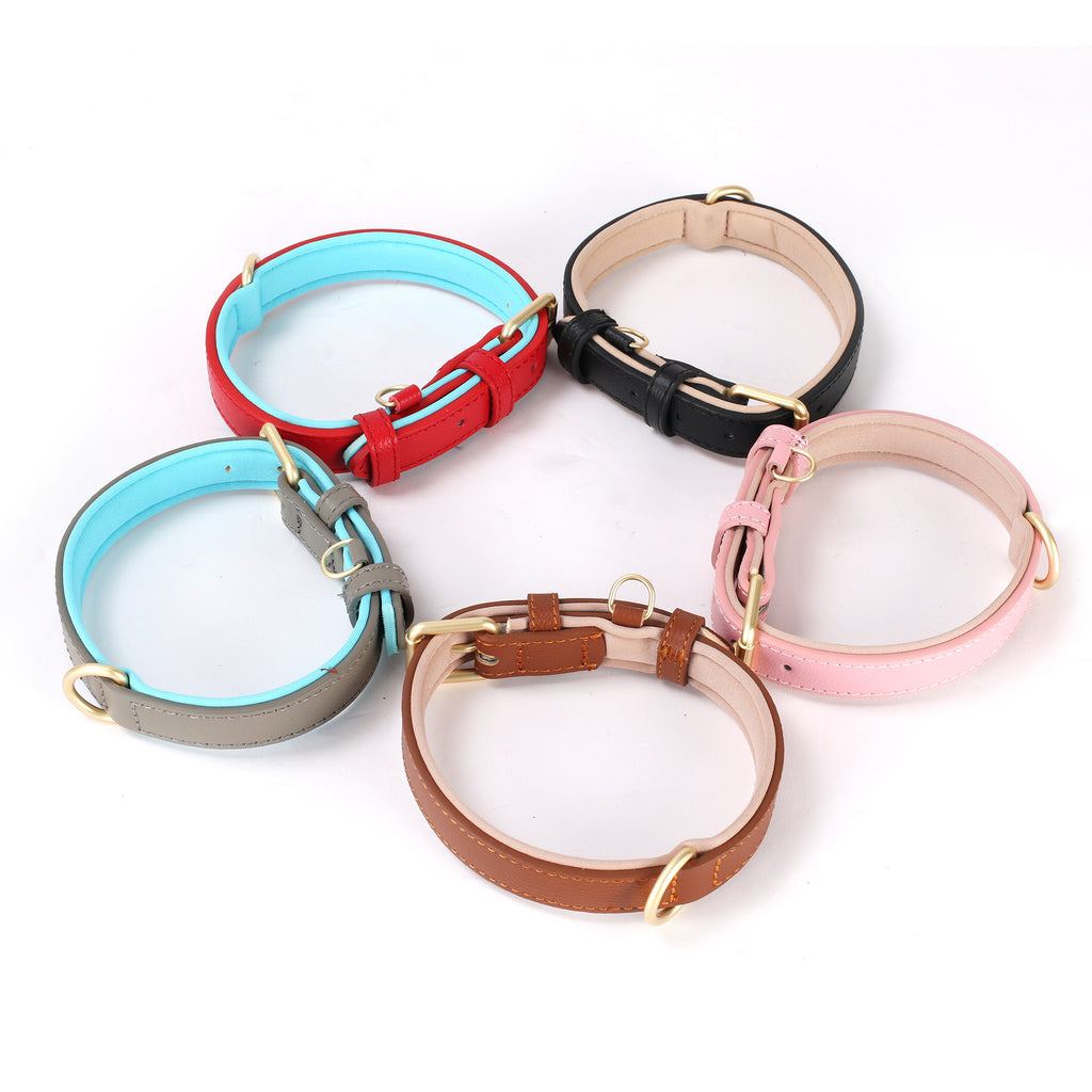 Lychee Pattern Dog Collar Diving Cotton Anti-Strangulation