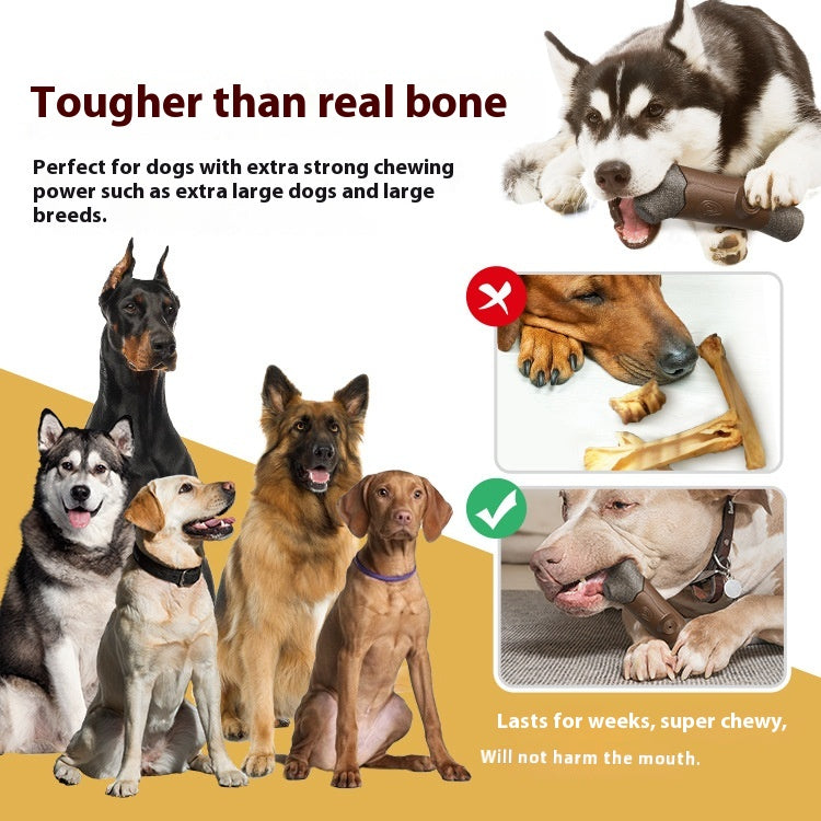 Dog Toy Bite-Resistant Can Sound Molar Rod Branches