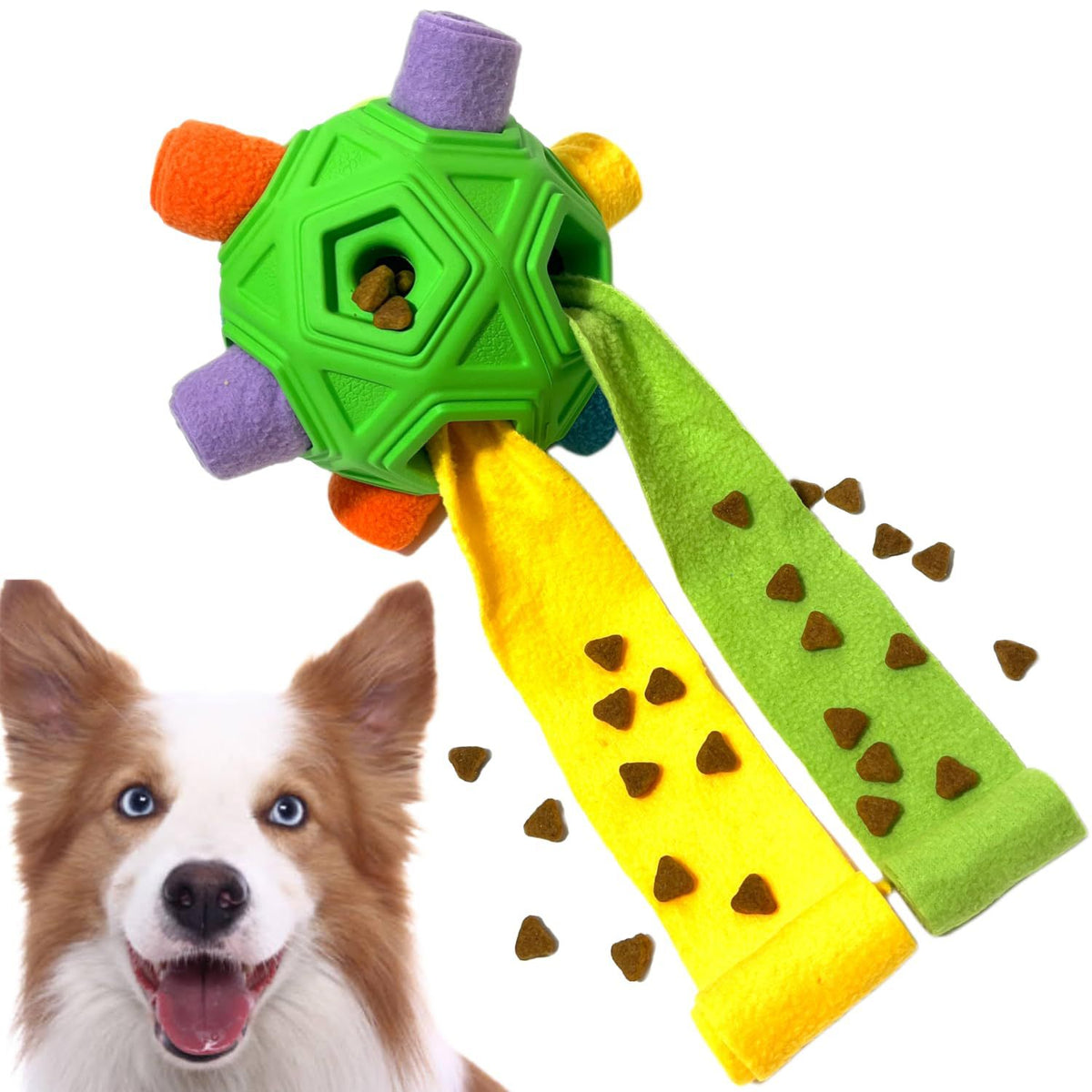 Pet Dog Hollow-Out Bite-Resistant Smell Toy Ball