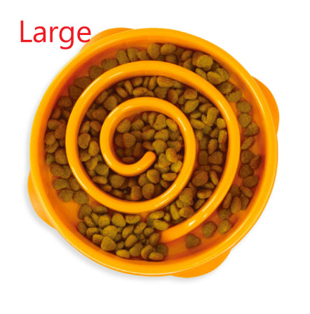 Silicone Puzzle Slow-Feeding Dog Bowl