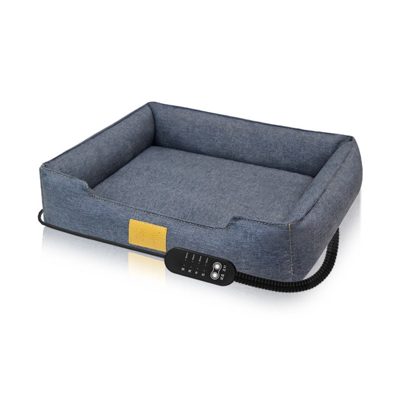 Heated Dog Bed With Teddy And Panda Styles