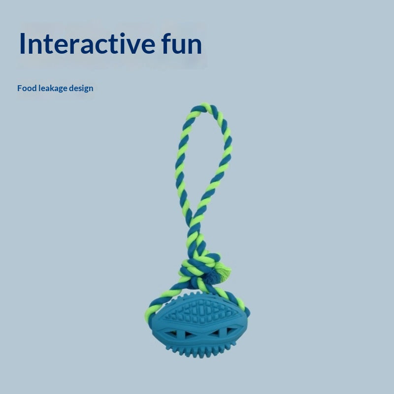 Rubber Pet Toys for Teething and Bite Resistance