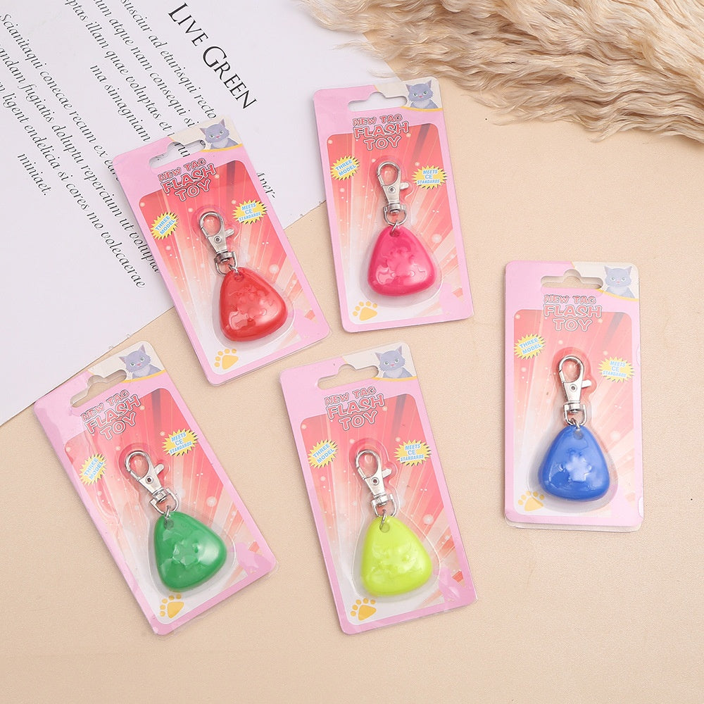 Silicone Triangle Pendant Light-Emitting Pendant Pet Supplies Ornaments