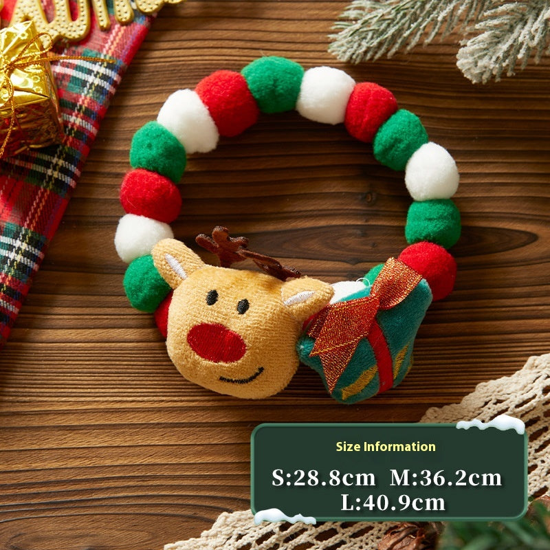 Pet Christmas Collar Decoration