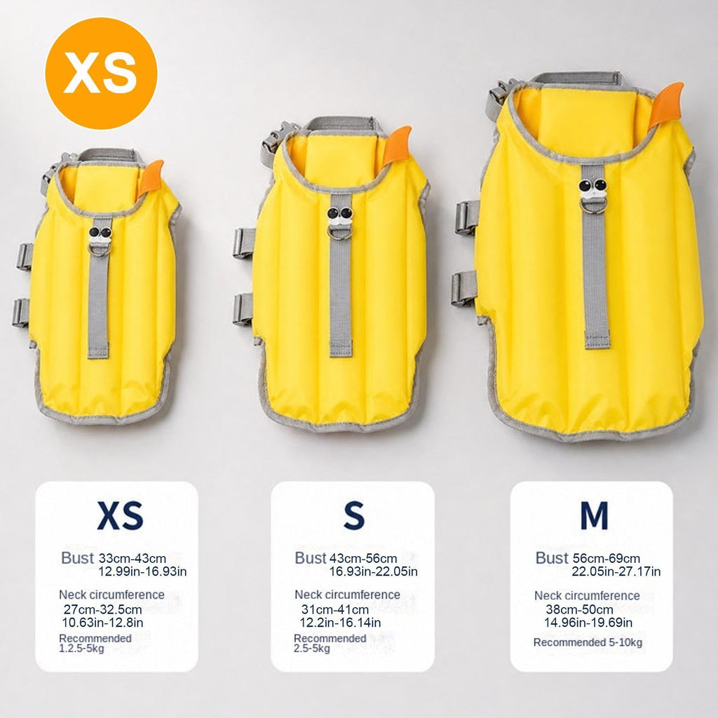 Adjustable Dog Life Vest with Rescue Handle