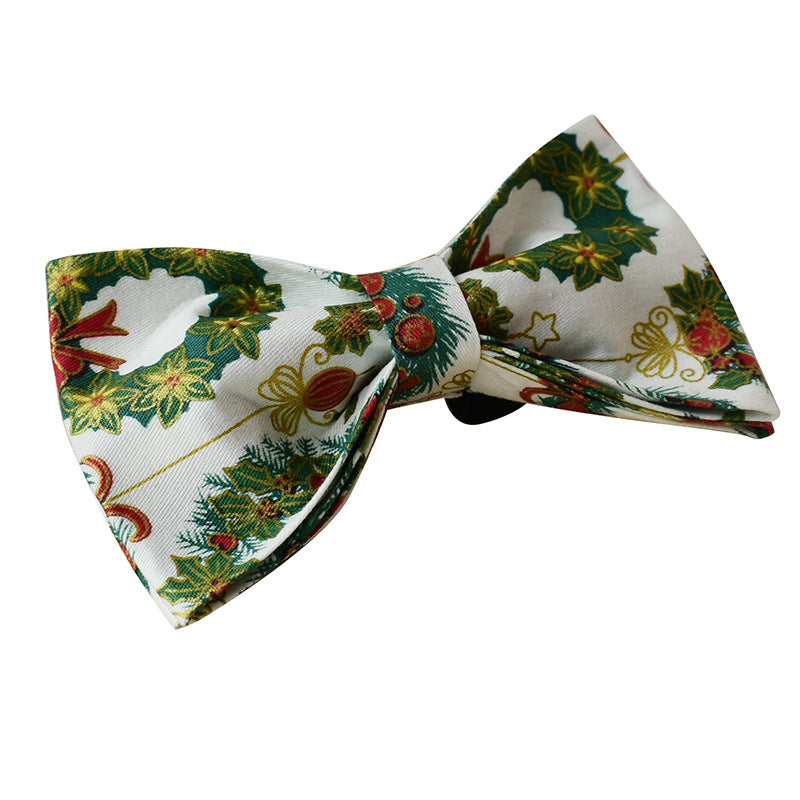 Cotton Butterfly Knot Dog Collar