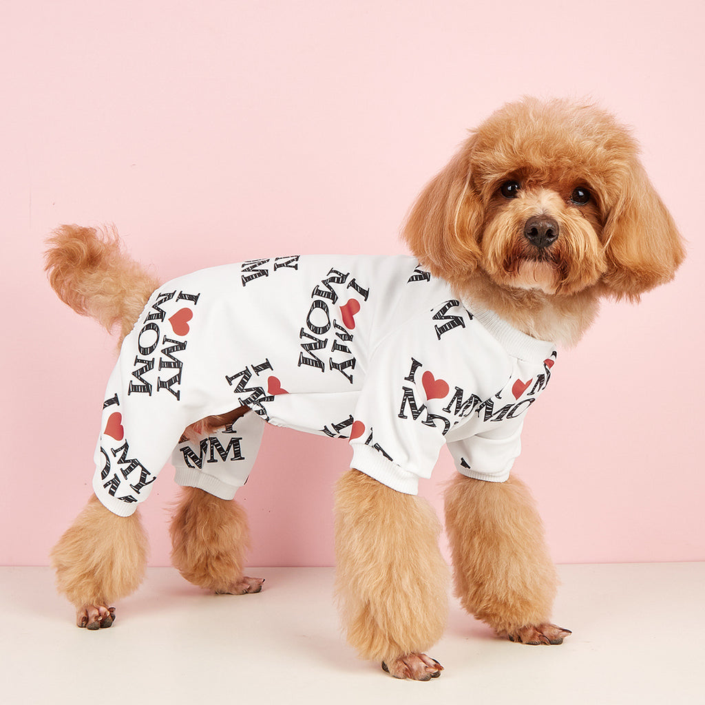 Thin Four-Corner Summer Dog Jumpsuit