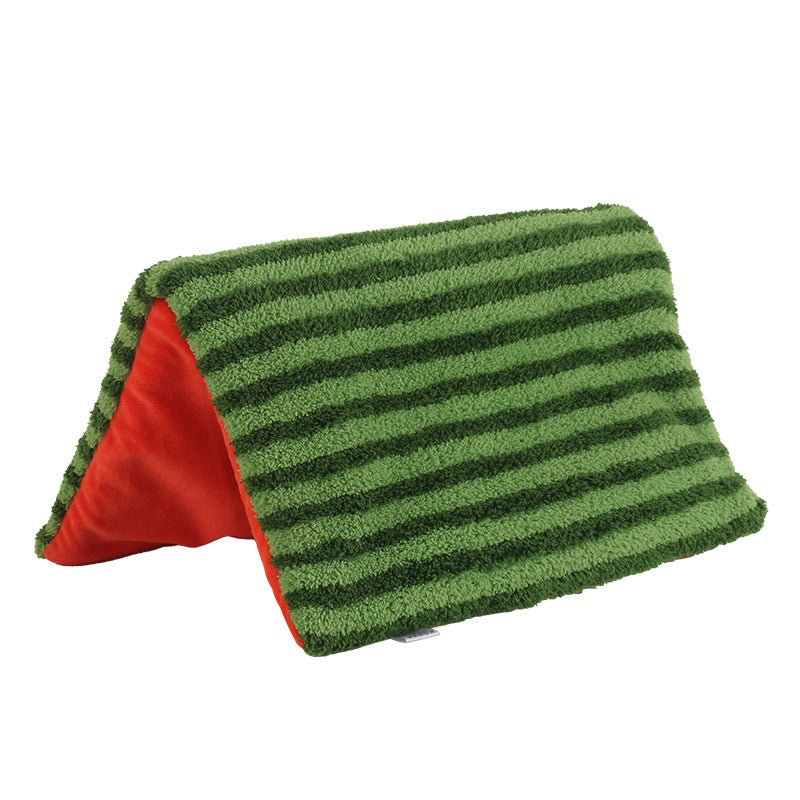Pet Tunnel Bed Boredom-Busting Tassel Tunnel Foldable Toy