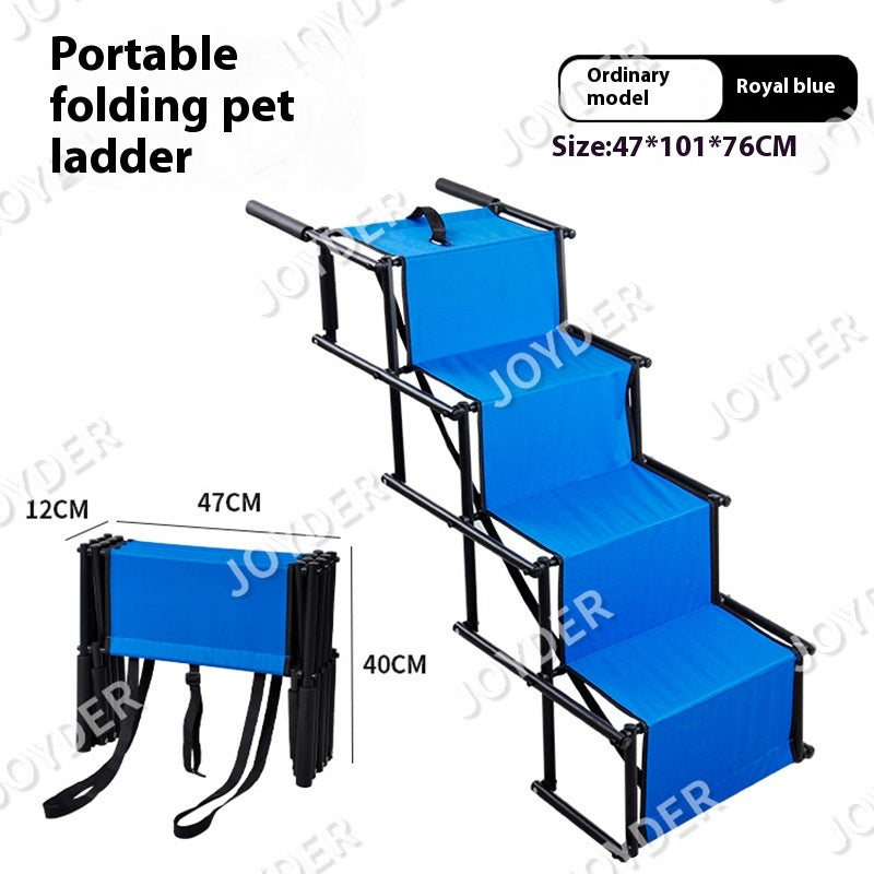 Outdoor Folding Portable Pet Dog Ladder Car Step