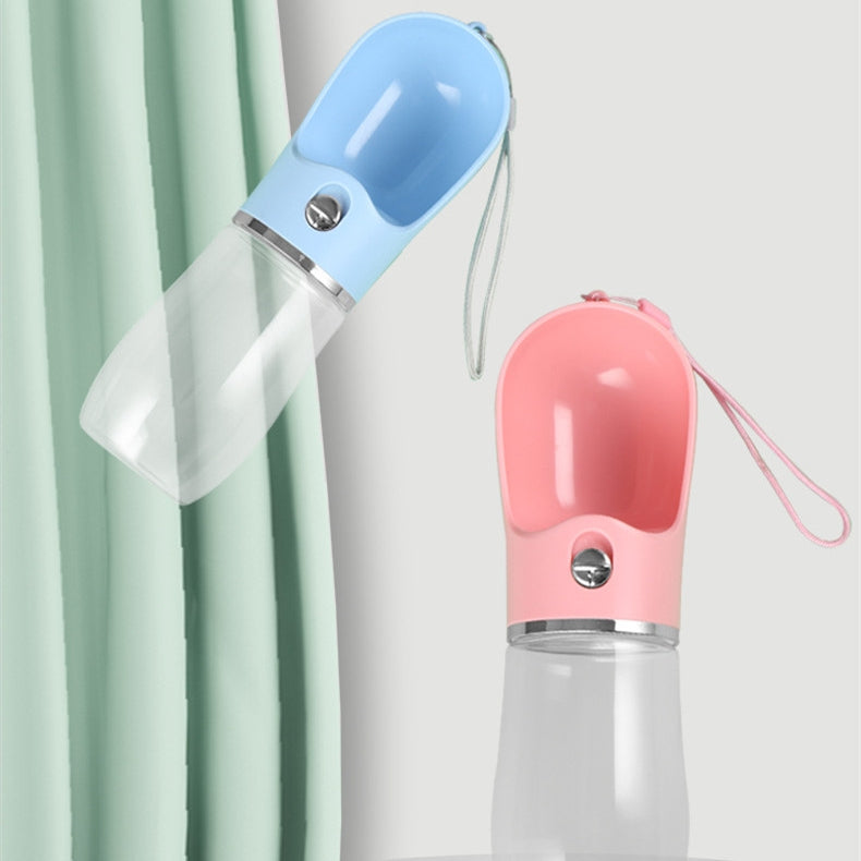 Plastic Pet Water Cup Portable For Outdoor Travel
