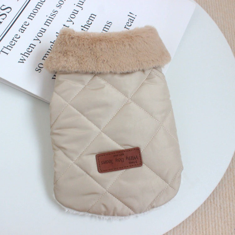 Thickened Warm Cotton Dog Coat