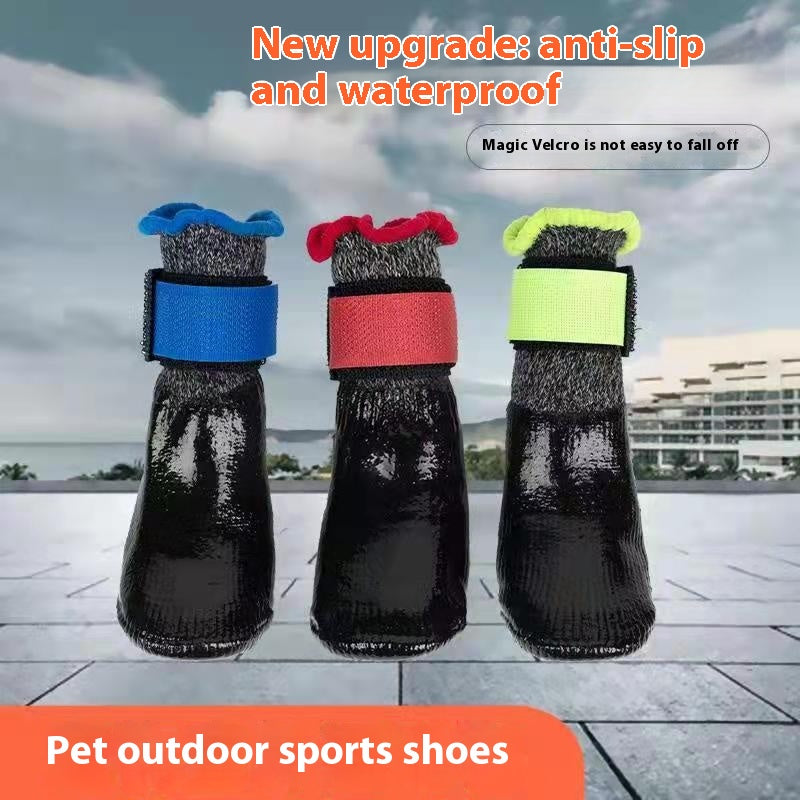 Soft Bottom Anti-Scratch Anti-Dirty Dog Shoe Covers