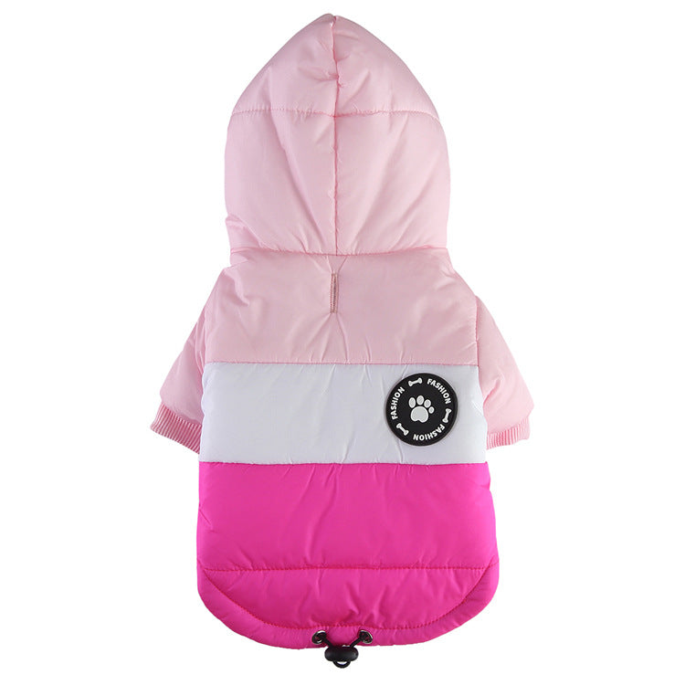 Dog Winter Coat With Back Traction