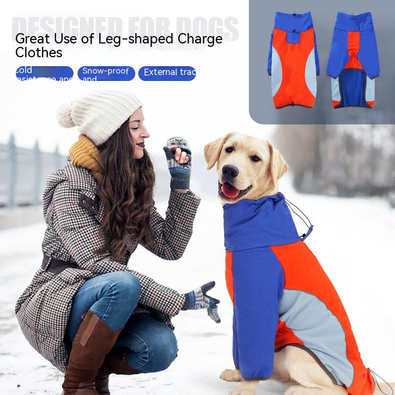 Outdoor Waterproof Warm Dog Shell Jacket