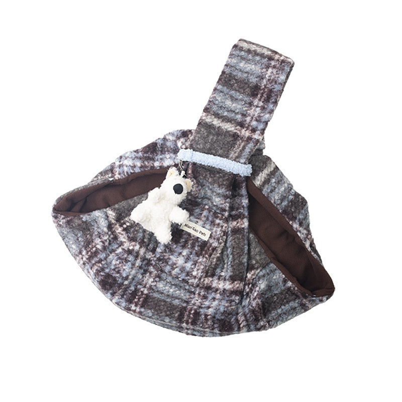 Portable Anti-Stress Pet Crossbody Backpack