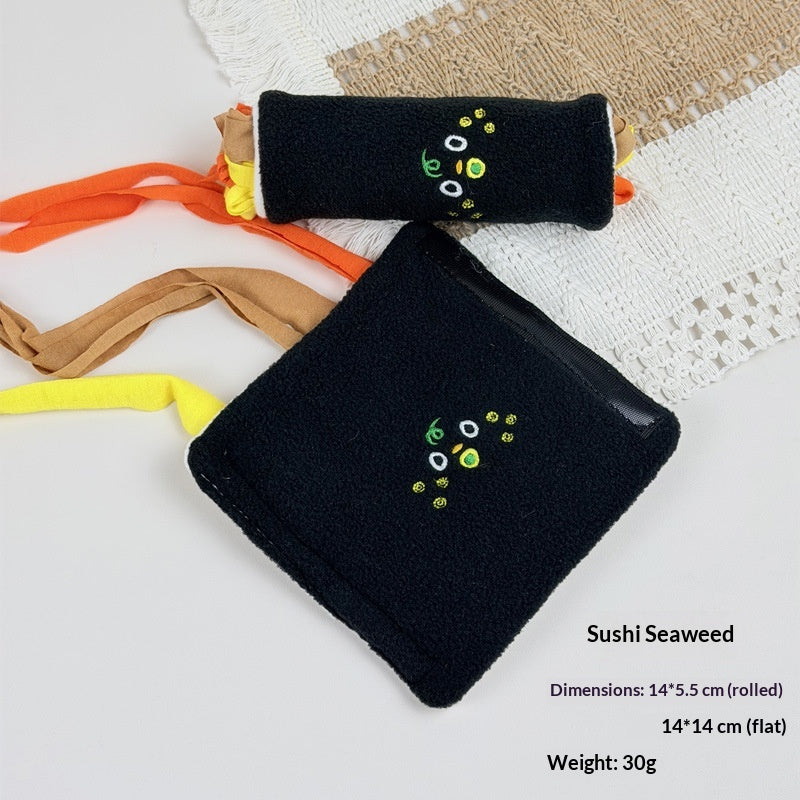 Cloth Sushi Seaweed Food Hiding Toy