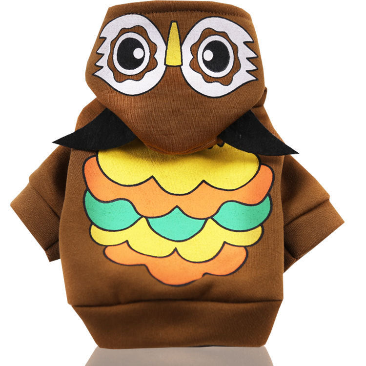 Two-Legged Cotton Coat Cartoon Transformed Into Small And Medium-Sized Dog