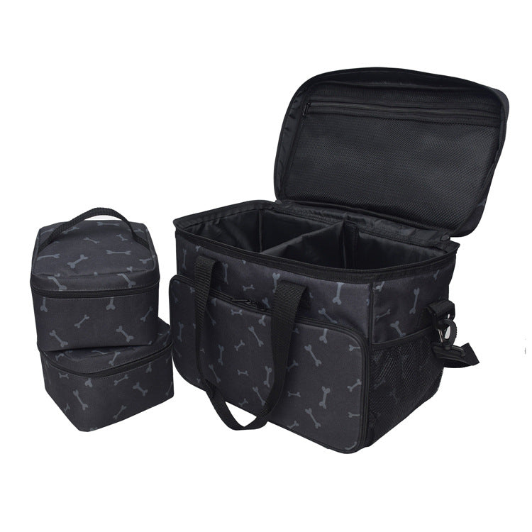 Pet Travel Bag Set Of Thick And Comfortable Multi-Function