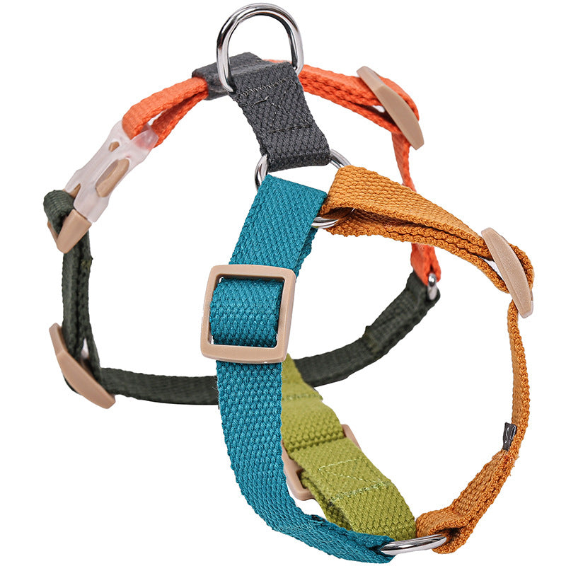 Fresh Six-Color H-Shaped Pet'S Chest-Back