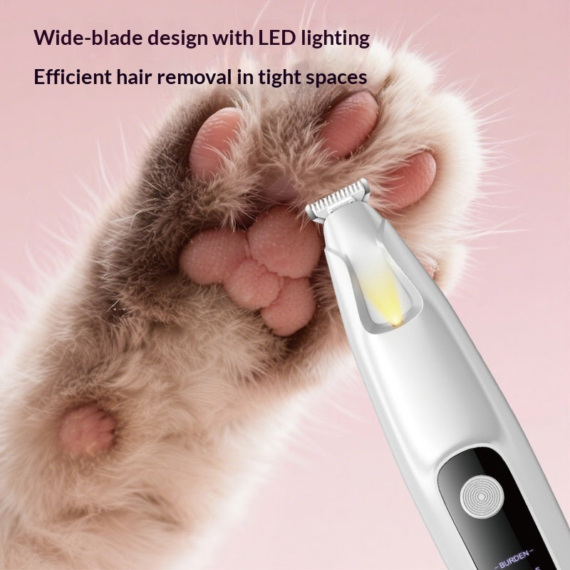Digital Display Pet Grooming Clipper