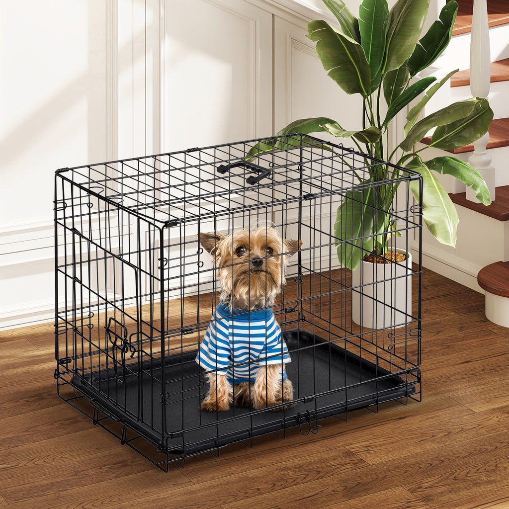 Single Door Dog Cage 24-30 Inch